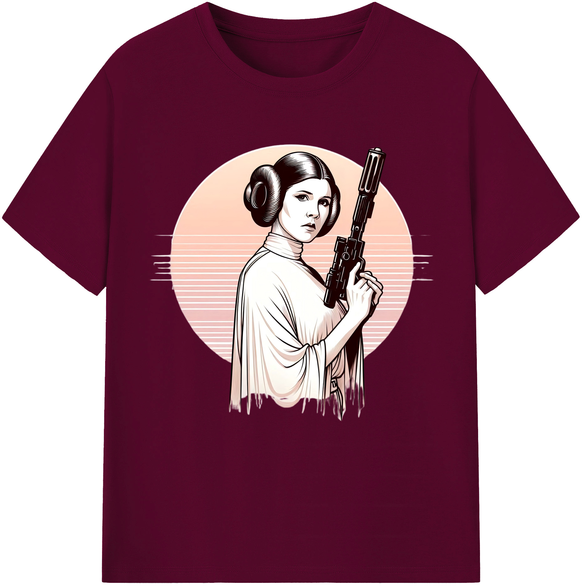 （画像用） スター・ウォーズ Star Wars レディースカジュアルプリントTシャツ（綿100％）